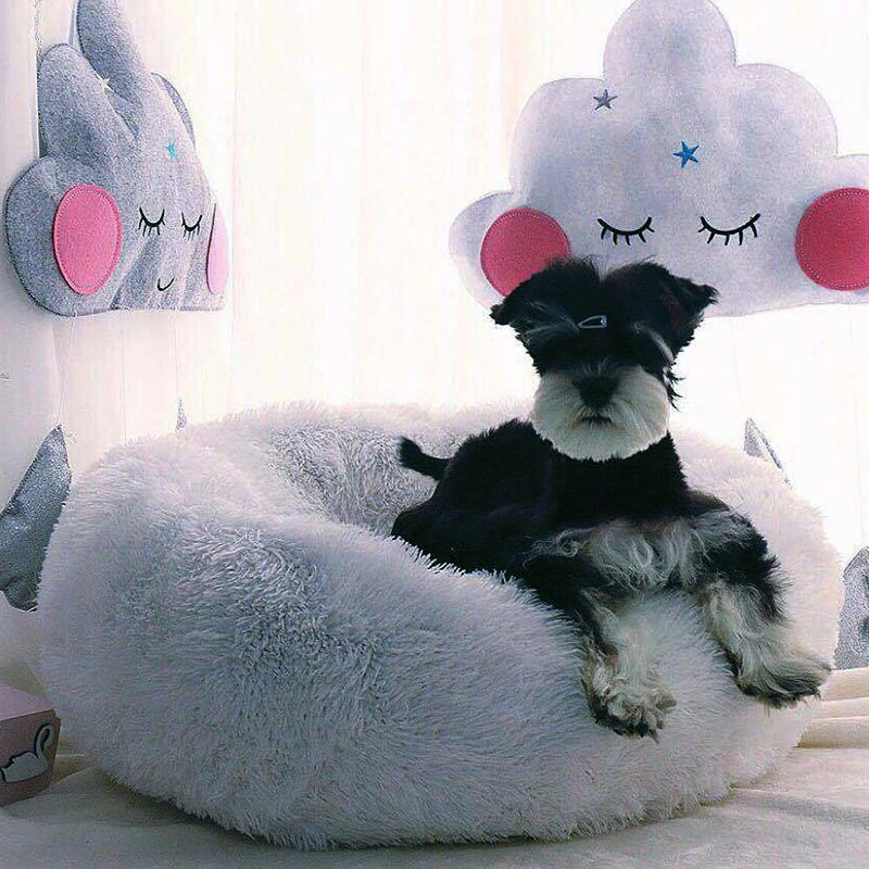 70cm Donut Plush Calming Pet Bed