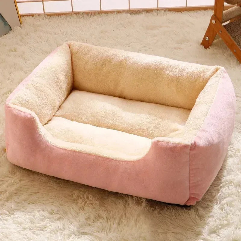 Soft Plush Cat Bed Cushion