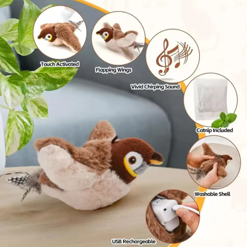 Interactive Bird Toy (Rechargeable)
