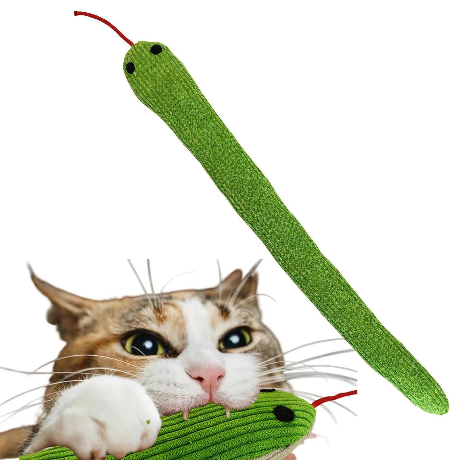Crinkly Sound Snake Cat Toy