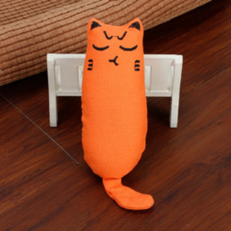 Catnip-filled Plush Cat Toy