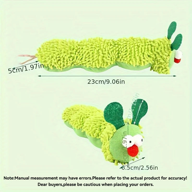 Caterpillar Catnip Chew Toy