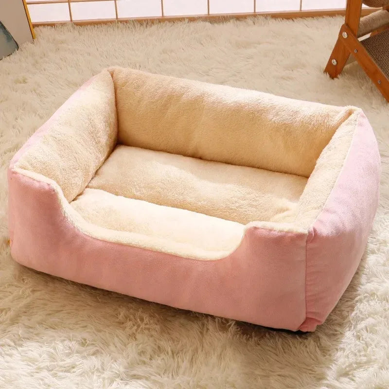 Soft Plush Cat Bed Cushion