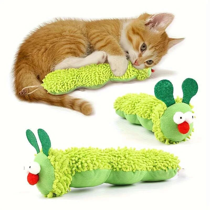 Caterpillar Catnip Chew Toy