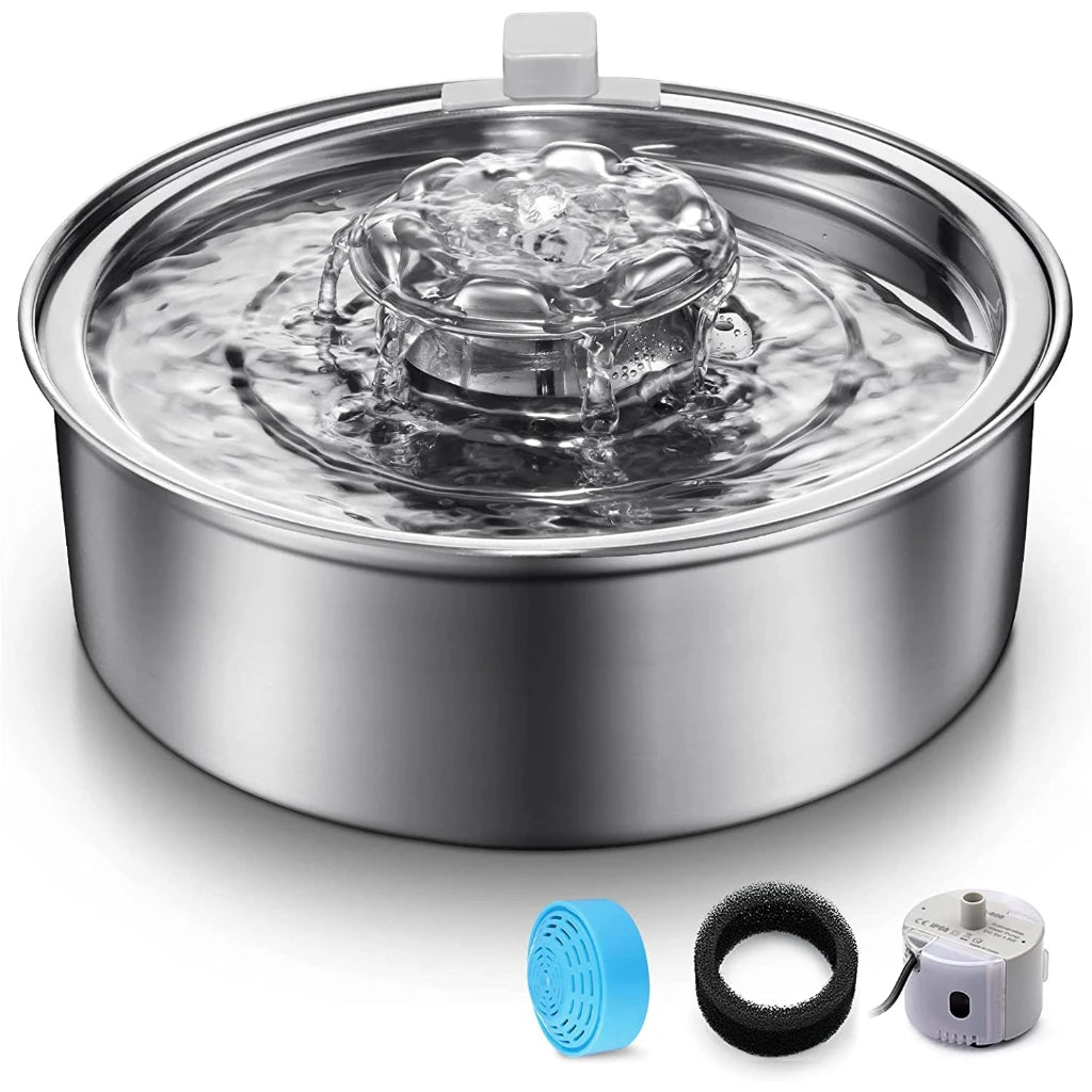 2L Stainless Steel Water Fountain