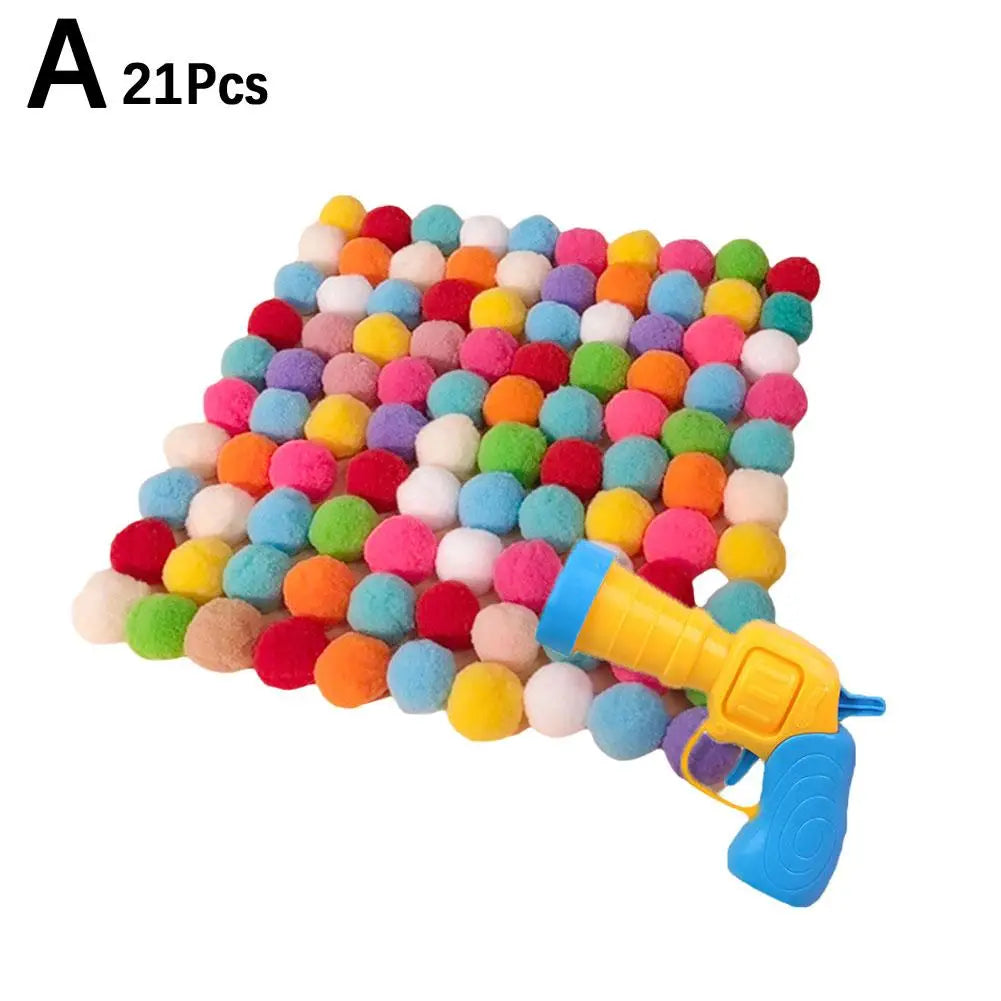 Pom Pom Cat Gun Toy
