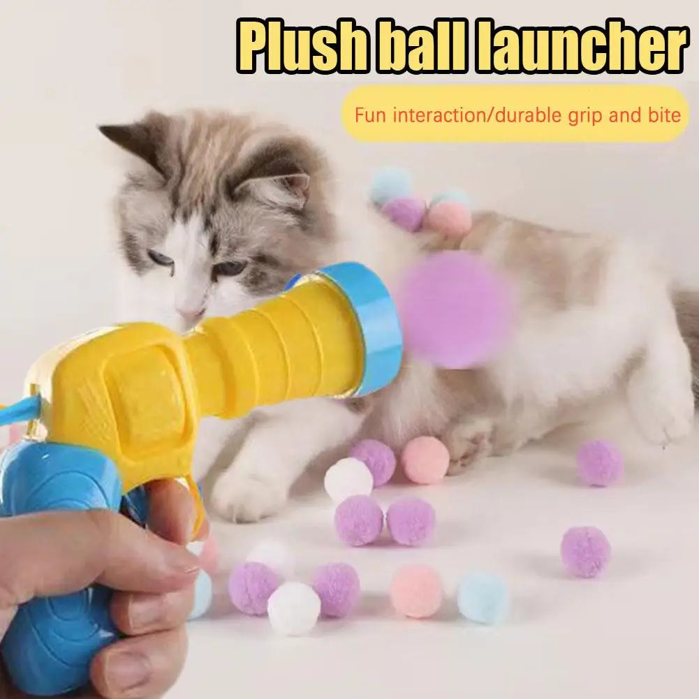 Pom Pom Cat Gun Toy