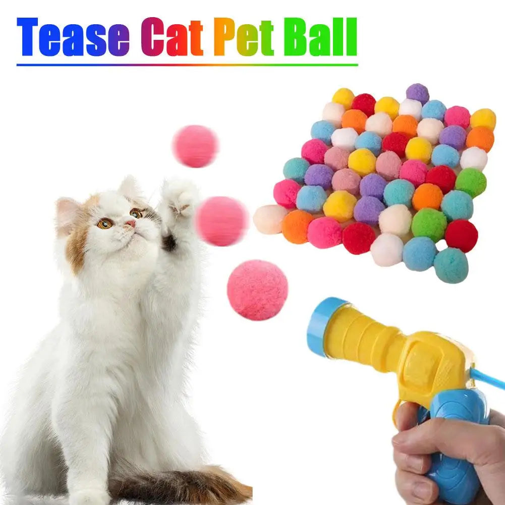 Pom Pom Cat Gun Toy