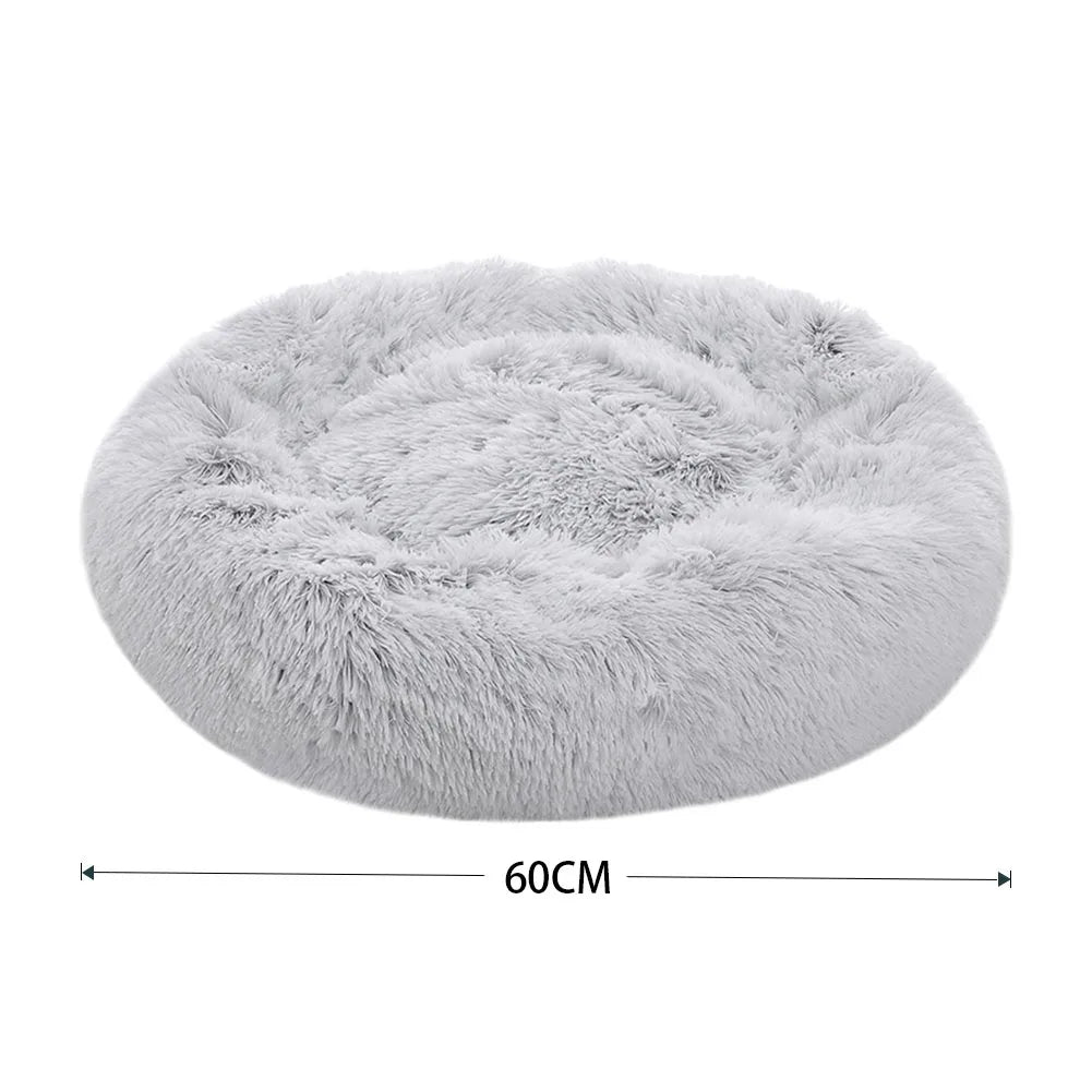 70cm Donut Plush Calming Pet Bed