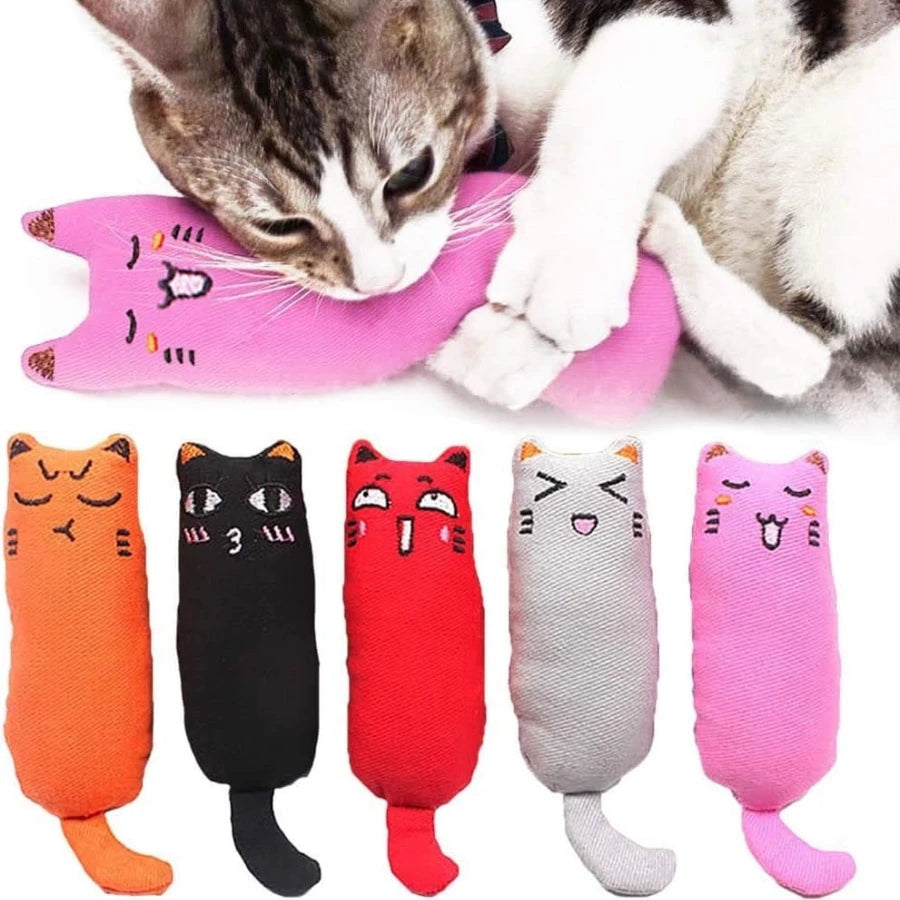 Catnip-filled Plush Cat Toy
