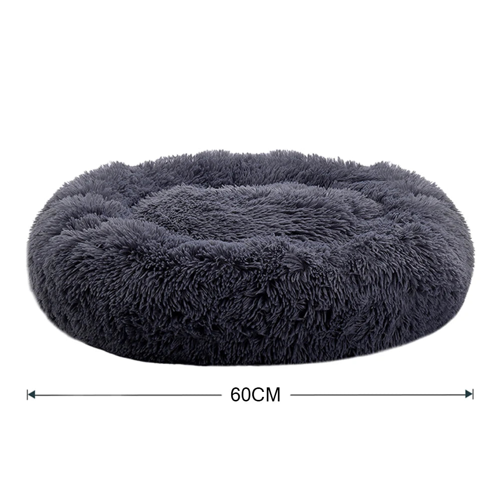 70cm Donut Plush Calming Pet Bed